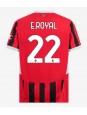 AC Milan Emerson Royal #22 Domácí Dres 2024-25 Krátký Rukáv